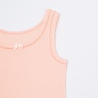 Комплект (майка+трусы) для девочки К2590, цвет св.бежевый, рост 80 см (48) - фото 107796034