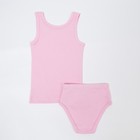 Комплект (майка+трусы) для девочки К2590, цвет св.розовый, рост 80 см (48) - фото 107796038