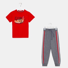 {{photo.Alt || photo.Description || 'Комплект (футболка+брюки) для мальчика Н2876-7202, цвет серый/красный, рост 104 см (56)'}}