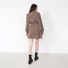 Платье женское MIST р. 50, бежевый - фото 800699232