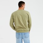 Джемпер (свитшот) мужской MINAKU: Casual collection MAN цвет хаки, р-р 54 - фото 801507898