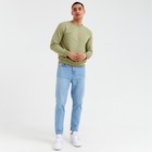 Джемпер (свитшот) мужской MINAKU: Casual collection MAN цвет хаки, р-р 54 - фото 801507901