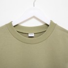 Джемпер (свитшот) мужской MINAKU: Casual collection MAN цвет хаки, р-р 54 - фото 801507903