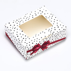 Коробка складная "Красный бант" 10 х 8 х 3.5 см 7577119