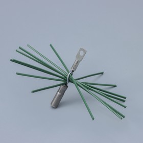 Ёрш полипропиленовый с резьбой для стеклопластиковых стержней, d=20 см