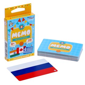 Настольная игра «МЕМО. Флаги. Мир» (2 шт)