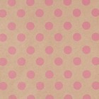 Бумага упаковочная крафтовая «Горох», 50 × 70 см 7611644