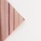 Бумага упаковочная крафтовая «Полосы», 50 × 70 см 7611656