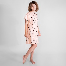 Ночная сорочка «Симпл-димпл» для девочки, рост 134 см., цвет персиковый
