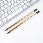 Подарочный набор «Сияй ярче всех» блокнот, значок, наклейки и карандаши 2 шт - фото 108006054