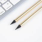 Подарочный набор «Сияй ярче всех» блокнот, значок, наклейки и карандаши 2 шт - фото 108006055