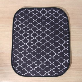 Коврик для сушки посуды Доляна «Марокко», 50×40 см, цвет чёрный