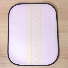 Коврик для сушки посуды Доляна «Розовое золото», 50×40 см