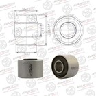 Сайлентблок переднего нижнего рычага, задний Avantech NISSAN ALMERA/BLUEBIRD/WINGROAD 7658413 - фото 107569