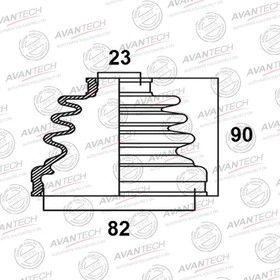 Пыльник привода Avantech BD0121 7658732