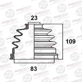 Пыльник привода Avantech BD0201 7658737