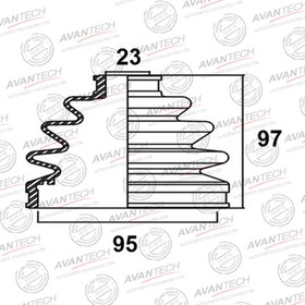 Пыльник привода Avantech BD0202 7658738