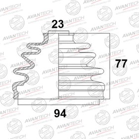 Пыльник привода Avantech BD0314 7658756