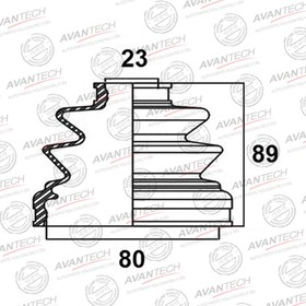 Пыльник привода Avantech BD0503 7658761