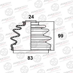 Пыльник привода Avantech BD0506 7658763