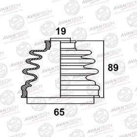 Пыльник привода Avantech BD0901 7658774