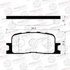 Колодки тормозные дисковые Avantech (противоскрипная пластина в компл.) AV1035 7659291 - фото 107915