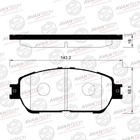 Колодки тормозные дисковые Avantech (противоскрипная пластина в компл.) AV1042 7659295 - фото 107919