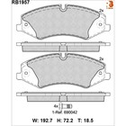 Дисковые тормозные колодки R BRAKE RB1957 7659768 - фото 108059