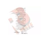 Дисковые тормозные колодки R BRAKE RB1957-203 7659769 - фото 108060