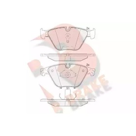 Дисковые тормозные колодки R BRAKE RB1998 7659775