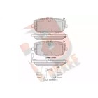 Дисковые тормозные колодки R BRAKE RB2229 7659831 - фото 108083