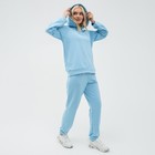 Костюм женский (толстовка и брюки) MIST, р. 40-42, голубой - фото 800736661