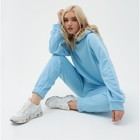 Костюм женский (толстовка и брюки) MIST, р. 40-42, голубой - фото 800938050