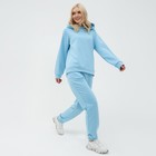 Костюм женский (толстовка и брюки) MIST, р. 40-42, голубой - фото 800938051