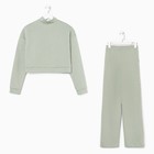 Костюм женский (джемпер и брюки) MIST, р. 48-50, хаки - фото 800938106