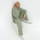 Костюм женский (джемпер и брюки) MIST, р. 48-50, хаки - фото 800938101