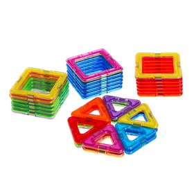 Конструктор магнитный «Цветные магниты», 30 деталей, в пакете