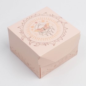 Коробка складная «Следуй за мечтой», 12 × 8 × 12 см