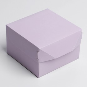 Коробка складная «Лавандовая», 12 × 8 × 12 см