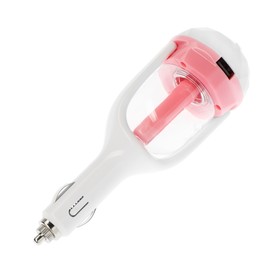 Air humidifier in cigarette lighter, USB, pink