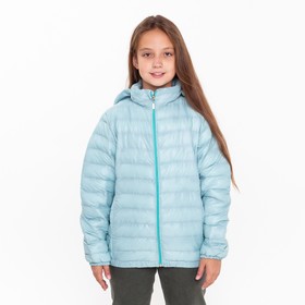 Куртка для девочки, цвет изумрудный, рост 146 см