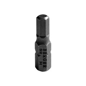 Биты магнитные BERGER BG2377, HEX4x25 мм, 2 шт., S2 7688485