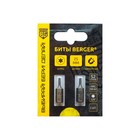 Биты магнитные BERGER BG2385, TORX 6x25 мм, 2 шт., S2 7688493 Биты магнитные BERGER BG2385, TORX 6x25 мм, 2 шт., S2 7688493