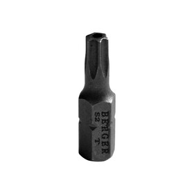 Биты магнитные BERGER BG2393, TORX c отверстием T27Hx25 мм, 2 шт., S2 7688501