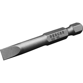 Биты магнитные BERGER BG2410, SL1.0x5.5x50 мм, 2 шт., S2 7688518