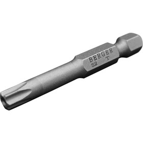 Биты магнитные BERGER BG2418, TORX c отверстием T40Hx50 мм, 2 шт., S2 7688526