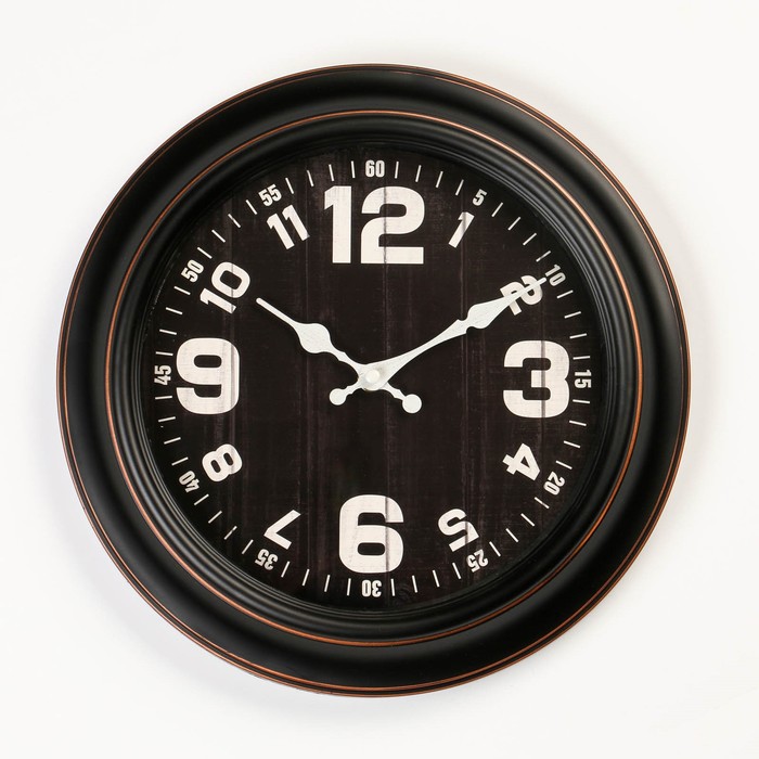 Часы настенные, серия: Классика, плавный ход, d=30.5 см, АА - фото 4488921
