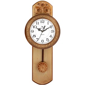 Настенные часы, с маятником "Хорн", 48.5 х 19 х 7 см