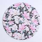 Подложка под торт усиленная «Цветы», 26 см, 2 мм 7352392