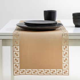 Дорожка на стол «Модерна», 30×90 см, цвет белый